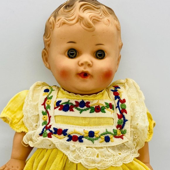 TOD-L-TOTS Sun Rubber Company Squeeze Doll 1960s - Picture 3 of 11